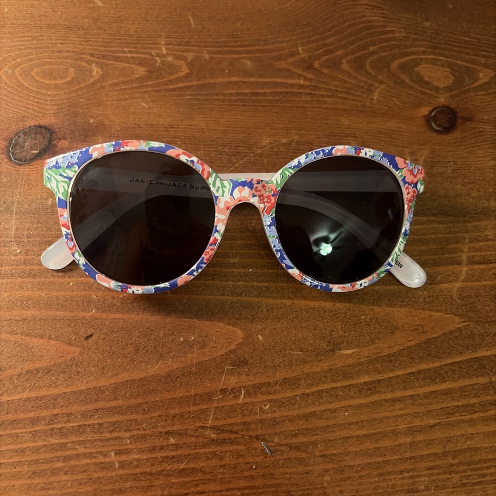 Janie & Jack Floral Girls Sunglasses